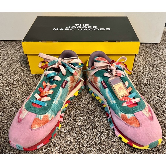 Marc Jacobs | The Jogger Sneaker | Tie Dye Multi Print - Picture 5 of 6